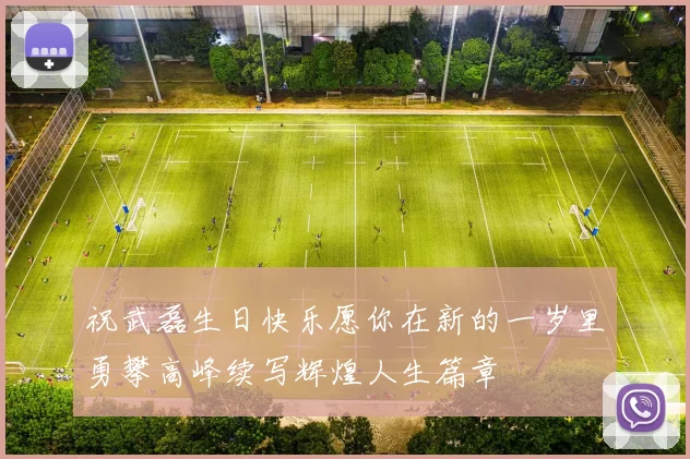 祝武磊生日快乐愿你在新的一岁里勇攀高峰续写辉煌人生篇章